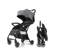 Aluminium Frame Lightweight Baby Travel System - Portable Folding Stroller, Carriage, Prams & Poussette - Perfect for Newborns - Umbrella Fold (Gray)
