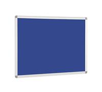 Aluminium Framed Notice Boards - 2400mm x 1200mm - Blue
