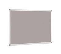 Aluminium Framed Notice Boards - 2400mm x 1200mm - Grey