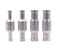 Aluminium Fuel Check Valve 6mm 8mm 10mm 12mm Non Return Petrol
