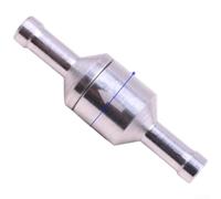 Aluminium Fuel Check Valve 6mm One Way Non Return(4pcs)