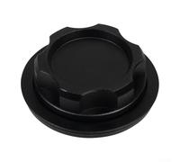 Aluminium Fuel Tank Cap Compatible with 12 Bolt Fuel Cells Using 5.343 Inch Bolt Pattern and Supplied with Dedicated Rubber Gasket for Tight Seal (Black)