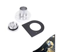 Aluminium Fuel Tank Filler Cap With Welded Bracket, Remote Fuel Tank Filler Cap, With 2 Inch Hose Connection, For Car And Truck Modifications