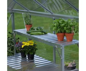 Aluminium Greenhouse Staging Shelving