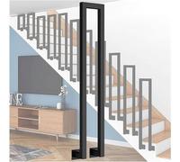 Aluminium guardrails Install U-Shaped Staircase Handrails and Anti Slip Support Rods On The Side of The Staircase Axis Stair handrails(45cm)