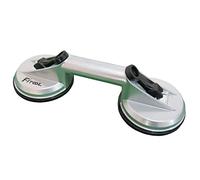 Aluminium Handle 4-1/2 Inch Glass Lifter, Suction Lift Handle, Dent Puller, Vacuum Suction Cup Puller, Laminate Floor Remover, Double Cup