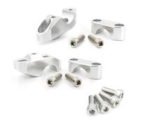 Aluminium Handlebar Risers For Imperiale 400 For Trail 402S For BN125 28mm 1 1/8" Handlebar Risers Back Moved Fat Bar Mounting Riser Adjustable Bar Risers(S)