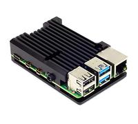 Aluminium Heatsink Case for Raspberry Pi 4 (Obsidian Black)