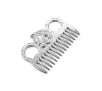 Aluminium horse grooming comb with a handle Umbria Equitazione