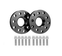 Aluminium Hubcentric Wheel Spacer For 2x 20mm Aluminum Hubcentric Black Wheel Spacers 10 Bolts 5x100 5x112mm 57.1 Auto Accessories