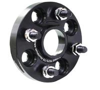 Aluminium Hubcentric Wheel Spacer For Citroen C4 For Aircross 2019-2022 For Cactus For Elysee 25/30mm PCD 4x108 65.1mm M12*1.25 Wheel Spacer Adapter(25mm black)