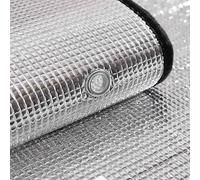 Aluminium Insulation Foil,Window film heat reflector,100% Blackout Window Cover,No Glue NO stick,Privacy Protection,for Sun Room/Rental Apartment/Office/Car Window/Skylight/Balcony(130x100cm/51.2x39.4