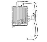 Aluminium Interior Heating Heat Exchanger DENSO Fits IVECO Daily IV 06- 3802172