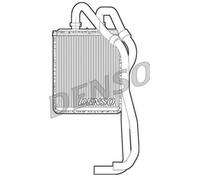 Aluminium Interior Heating Heat Exchanger DENSO Fits IVECO Daily IV 06- 3802173