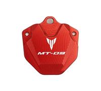 Aluminium key case For MT09 MT-09 FZ09 MT FZ 09 Keychain Ring Accessories Motorcycle CNC Aluminum Key Cover Creative Products Key Case Shell(Red)