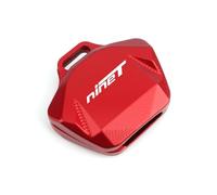 Aluminium key case For R NINET NINE T Motorcycle Decoration Key Cover Creative Aluminum Keys Case Shell Key Cover Shell Protectio(Red)