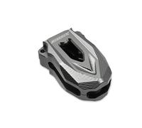 Aluminium key case For ZONTES 368G 368E 368K 368D/M 2025 Key Protective Shell Remote Control Cover(368K Grey)