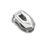 Aluminium key case For ZONTES 368G 368E 368K 368D/M 2025 Key Protective Shell Remote Control Cover(368G Silver)