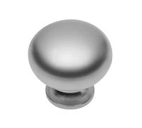 (Aluminium) Kitchen Cupboard Cabinet Door Drawer Round Knob Handle Bergamo by GTV 8 Colours