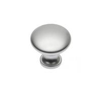 (Aluminium) Kitchen Cupboard Cabinet Door Drawer Round Knob Handle Terni by GTV 11 Colours