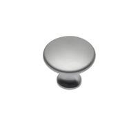 (Aluminium) Kitchen Cupboard Cabinet Door Drawer Round Knob Handle Udine by GTV 7 Colours