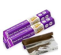 Aluminium Kitchen Foil Premium Extra-Strong Non-Stick 2 Rolls of 10M × 300mm Heavy Duty Kitchen Foil for BBQ, Food Wrapping, Baking, Cooking & Catering Indoor/Outdoor Use Dealonic®