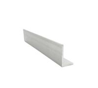 Aluminium L-Shaped Angle Profile,6063 Aluminum Edging Triangle 25x50mm, Right L-Shaped Alloy for 3D Printer 1pc(3MM*245MM)