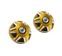 Aluminium License Plate Screws 6MM Decorative Bolts Blue(gold)