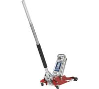 Aluminium Low Entry Trolley Jack - 1500kg Limit - Twin Piston - 355mm Max Height