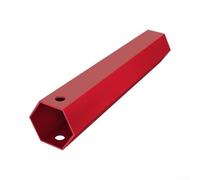 Aluminium Lug Nut Cover Removal Tool 9.8 Inch Red(Orange-red)