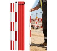 Aluminium Measuring Pole for Engineering Survey Site Marking(A,118.11 inch)