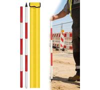 Aluminium Measuring Pole for Engineering Survey Site Marking(B,78.74 inch)