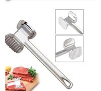 Aluminium Meat Mallet Tenderizer Heavy Duty Metal Teeth Steak Beef Chicken Hammer Pounder Kitchen Tool