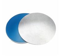 Aluminium Metal Sheet 6061 Aluminum Round Plate Disc Circular Sheet DIY Metal Material Thickness 1mm/1.5mm/2mm/3.0mm/4mm/5mm/6mm(50x6mm-5pcs)