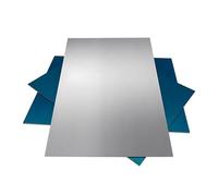Aluminium Metal Sheet Aluminum Alloy Plate Thickness 1mm 1.2mm .5mm 2. 3.0mm 4mm 6mm 8mm 10mm 12mm 14mm 15mm(Thickness 2mm,100x100mm)