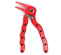 Aluminium Mini Fishing Pilers, Hook Remover Fishing Tools, Saltwater Resistant Fishing Gear, Tungsten Carbide Cutters, Spilt Ring Pilers, Braid Line Cutters