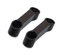Aluminium Mirror Riser for Enhanced Visibility Aluminium Mirror(Black)