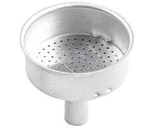 Aluminium Moka Coffee Funnel Filter Replacement Compatible with Espresso Makers for 1 Cup, 2 Cup, 3 Cup, 6 Cup, 9 Cup, 12 Cup Sizes, Silver Accessory for Home Kitchen, Of(300ML)