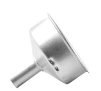 Aluminium Moka Pot Funnel Filter Replacement for Espresso Coffee Makers - Compatible with 1, 2, 3, 6, 9 & 12-Cup Stovetop Percolators, Silver(150ML)