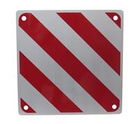 Aluminium Motorhome Rear Warning Sign (Caravan Safety Hazard Signal Reflector)