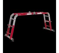 Aluminium Multipurpose Ladder EN 131 Adjustable Height