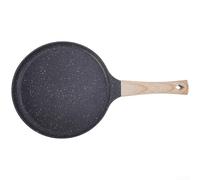 Aluminium Nonstick Skillet 28cm Quick Heat Even Cooking(Black 24cm)
