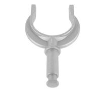 Aluminium Oar Lock Socket Boat Paddle Holder for Canoes and Rowers | 14.2x8.2x2.5cm Silver Metal Fitting, Fit, Firm Retention for Rowboats, Kayaks and Lake Boating