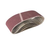 Aluminium Oxide Sanding Belt 5 pack 76 x 533mm (3 x 21") 180G