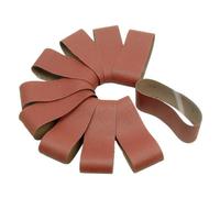 Aluminium Oxide Sanding Belts - 76x457mm 60 Grit (Pk10)