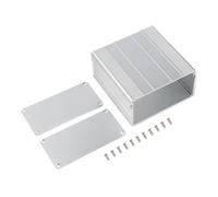 Aluminium PCB Instrument Box Enclosure DIY Project Case 100x100x50mm