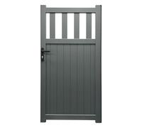 Aluminium Pedestrian Garden Gate 1000X1200mm Anthracite Grey