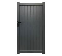 Aluminium Pedestrian Garden Gate 1000X2200mm Grey