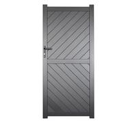 Aluminium Pedestrian Garden Gate 900X1800mm Grey