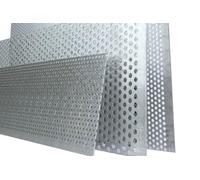 Aluminium Perforated Sheet RV 3-5, T = 2 mm AlMg Panels Aluminium Sheet Cut Fine Sheet Choice of Size 150 x 500 mm
